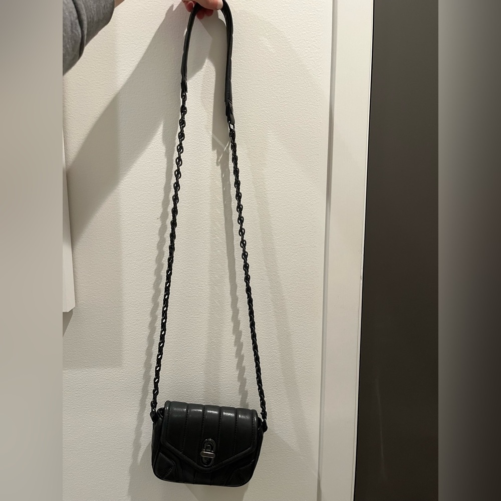 Rag and bone small black crossbody camera bag.